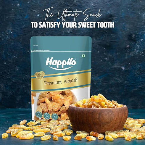 Happilo Premium Abjosh  Natural Munakka Dry Fruits